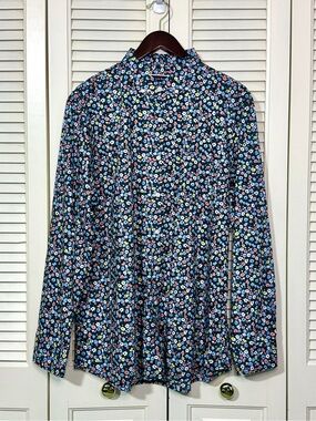 Club Room Floral Button Down Shirt